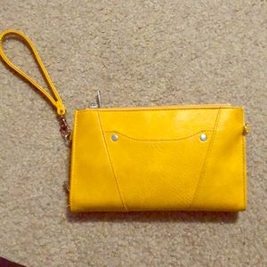 Yellow Wristlet